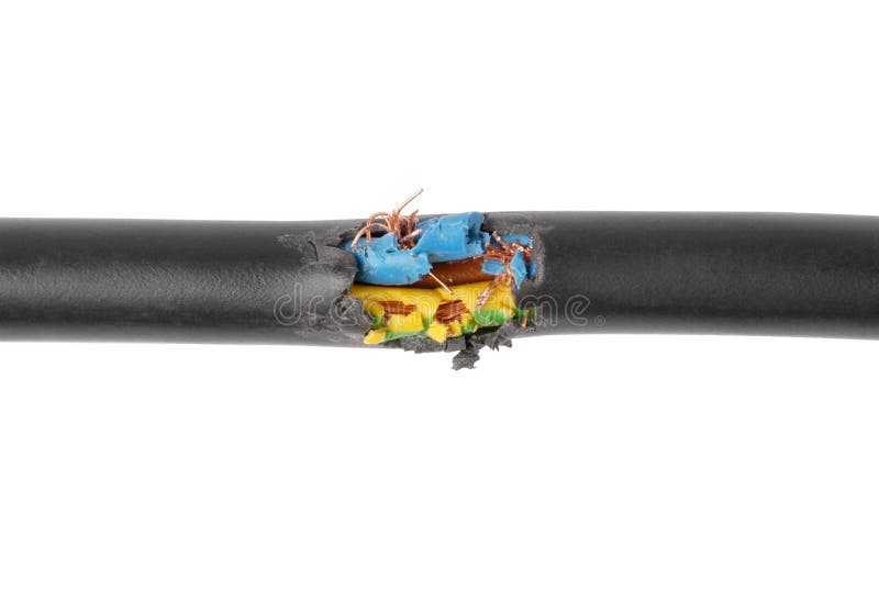 Uszkodzony kabel
