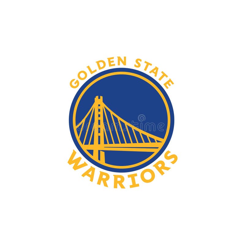 Golden State Warriors Logo Editorial Illustrative on White Background  Editorial Photography - Illustration of national, banner: 209798302