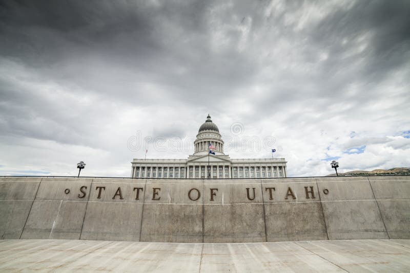 Utah stanu Capitol, Salt Lake City obraz royalty free Utah stanu Capitol, Salt Lake City obraz royalty free