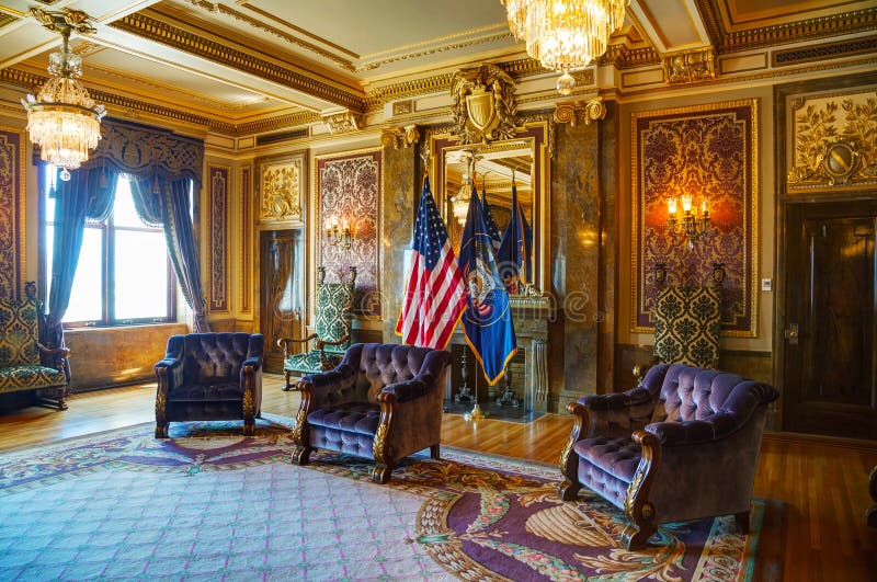 Utah State Reception Room Editorial Photography Image Of Interior