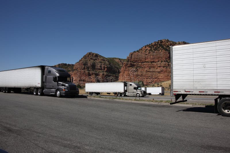 Utah Truck Stop stock photos Utah Truck Stop stock photos