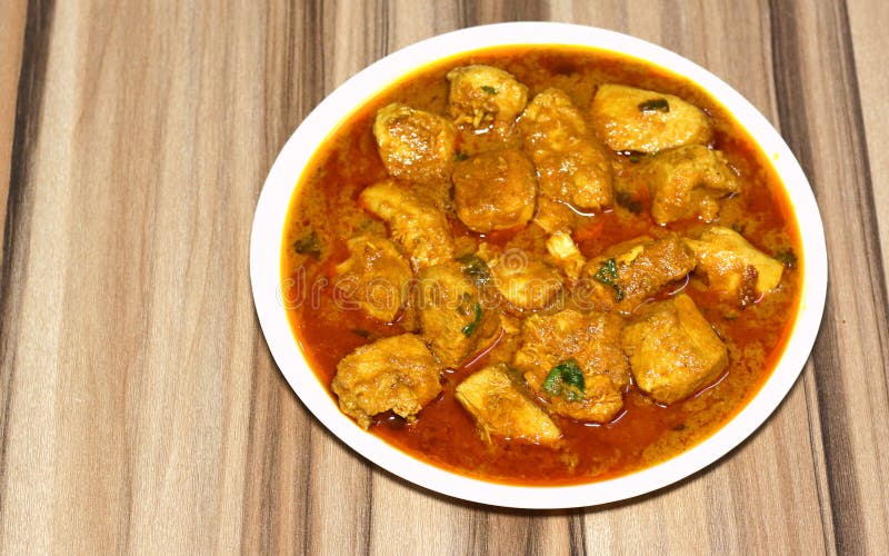 Utan ben feg curry för indisk stil royaltyfria bilder Utan ben feg curry för indisk stil royaltyfria bilder
