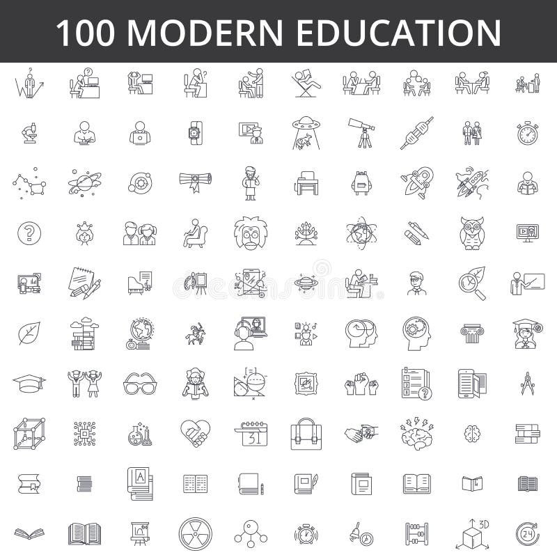 Utbildning kunskap, skola, studie, universitet, bok, avläggande av examen som lär, högskola, vetenskap, student, arkiv stock illustrationer