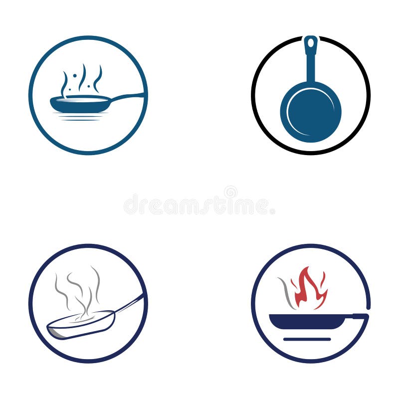 Utensils Logo for Cooking with Concept Vector Template Stock Vector Illustration of typography