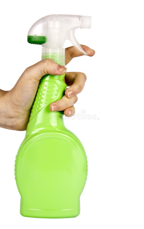 BOUTEILLE DE JET - NETTOYEUR EN VERRE Image stock - Image du conteneur,  désinfectant: 29003493