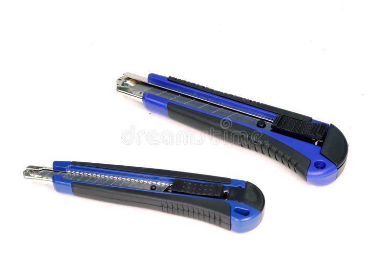 Utility Knife. Construction and Repair. Stock Photo Image of single, office 105035602