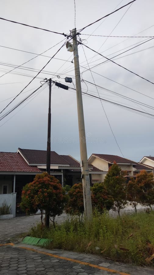 A Utility Pole is a Pole that Supports Utility Network Cables, Such As