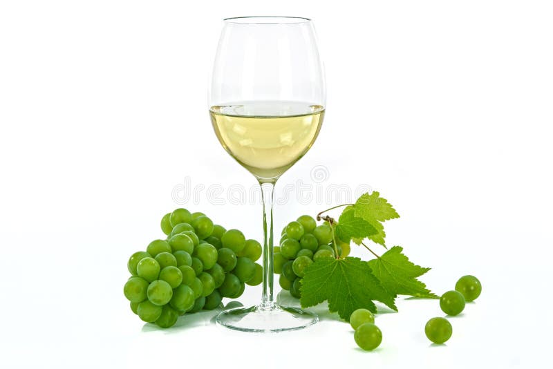 Utmärkt vinglas av vitt vin royaltyfri foto Utmärkt vinglas av vitt vin royaltyfri foto