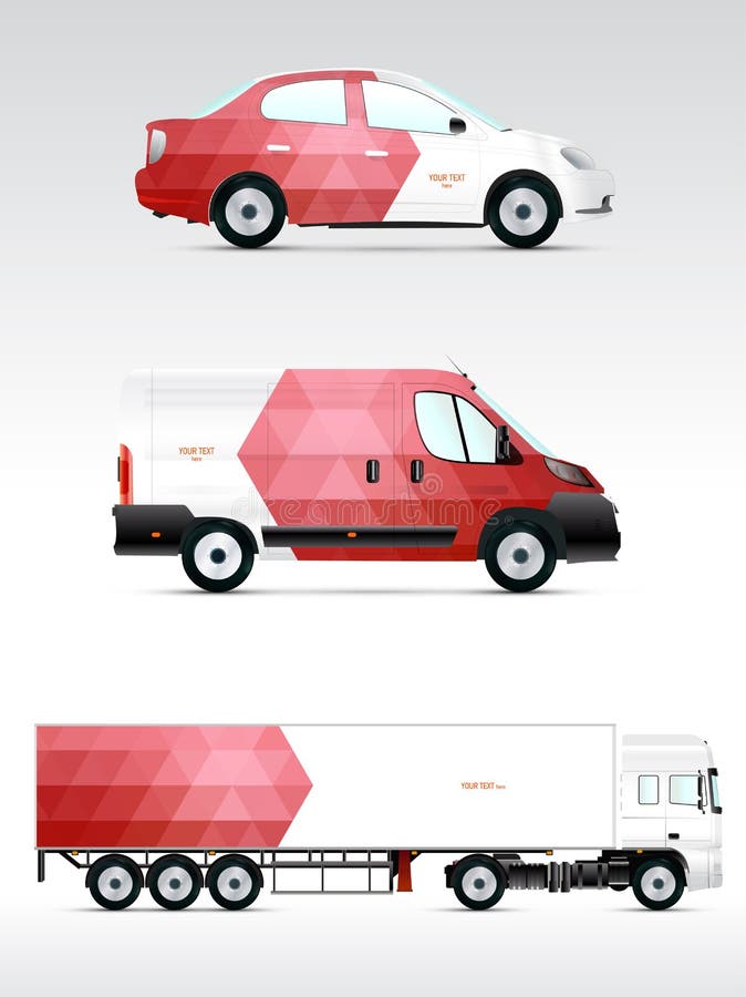Utomhus- advertizing för mall eller företags identitet på bilen, affischtavlan och citylighten För affär och att brännmärka och a vektor illustrationer Utomhus- advertizing för mall eller företags identitet på bilen, affischtavlan och citylighten För affär och att brännmärka och a vektor illustrationer