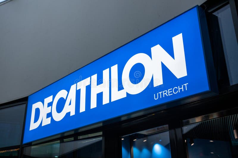 Decathlon Above Entrance Retail Store Decathlon Stock Photo 1455606452