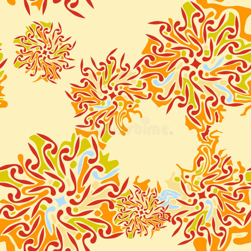 Utsmyckade vektorprydnader royaltyfri illustrationer Utsmyckade vektorprydnader royaltyfri illustrationer