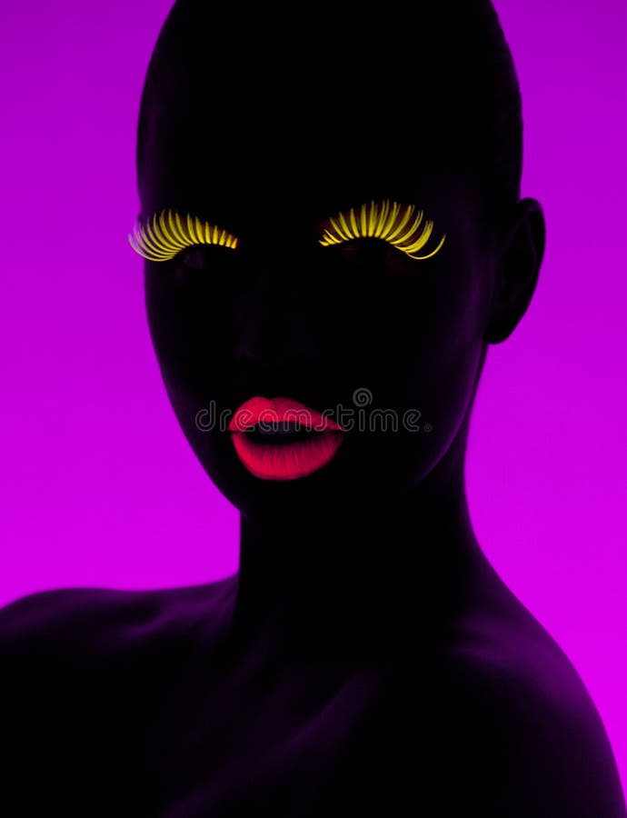 UV portret royalty-vrije stock afbeeldingen UV portret royalty-vrije stock afbeeldingen