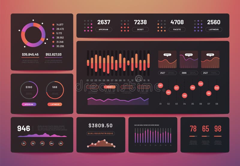 Ux приборной панели Данные по infographic с диаграммами представления, выходя на рынок диаграмма аналитика диаграмм Современное U иллюстрация штока Ux приборной панели Данные по infographic с диаграммами представления, выходя на рынок диаграмма аналитика диаграмм Современное U иллюстрация штока
