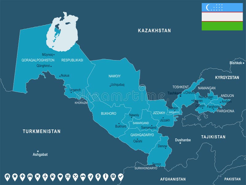 Открыть карту в узбекистане. Узбекистан на карте. Карта Республики Узбекистан. Крупные города Узбекистана на карте. Карта Узбекистана с городами.