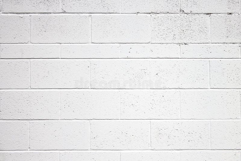 Żużlu bloku ściany tekstura Malujący biel