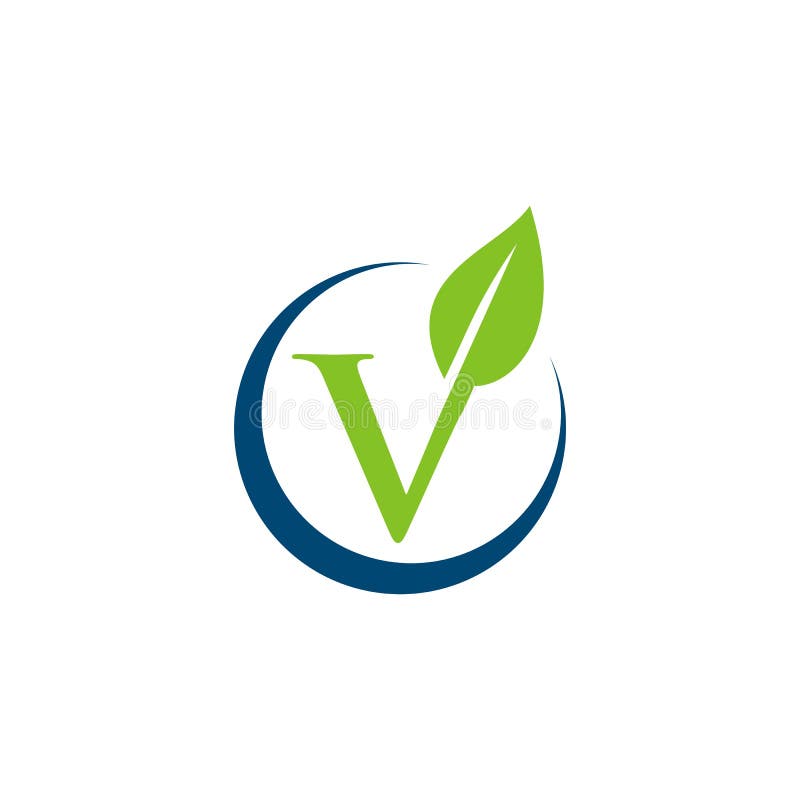 V Leaf Letter Logo Stock Illustrations – 1,174 V Leaf Letter Logo Stock ...