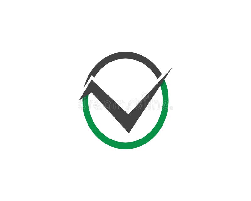 V Check Mark Logo