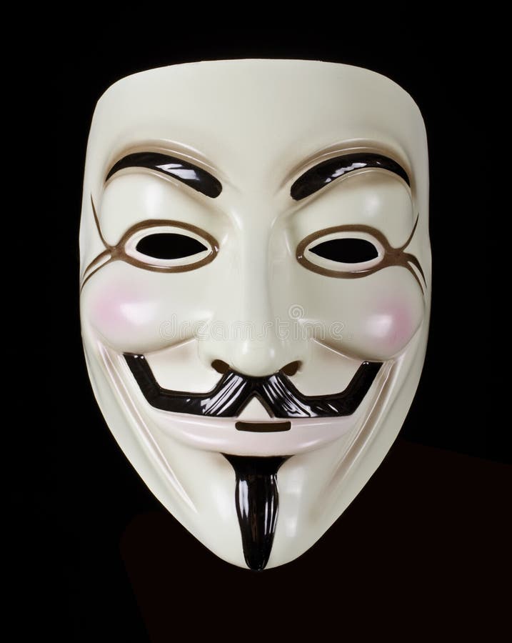V pour le masque de vendetta ou de Guy Fawkes