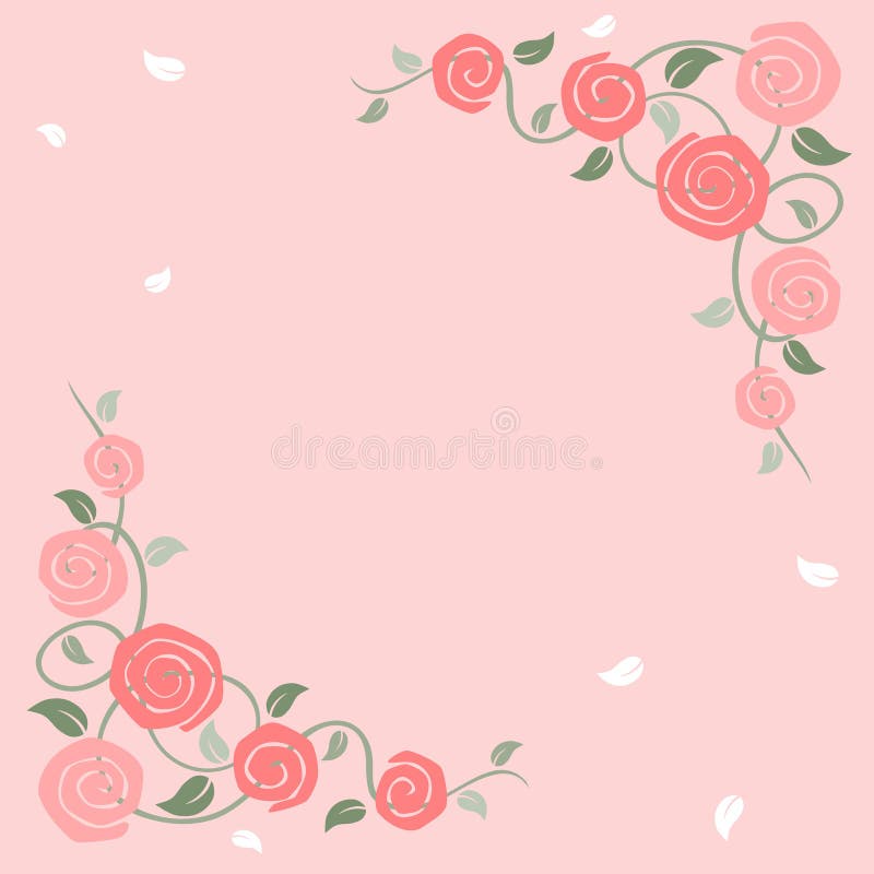 Rose Corner Stock Illustrations – 8,873 Rose Corner Stock Illustrations,  Vectors & Clipart - Dreamstime