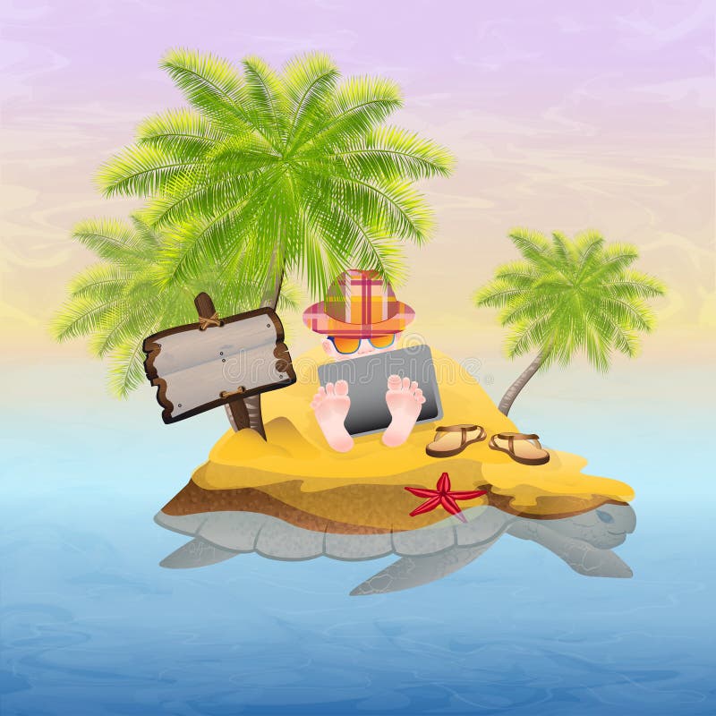 Vacances illustration stock Vacances illustration stock