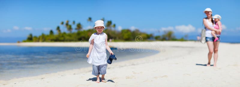 Vacances de famille photos stock