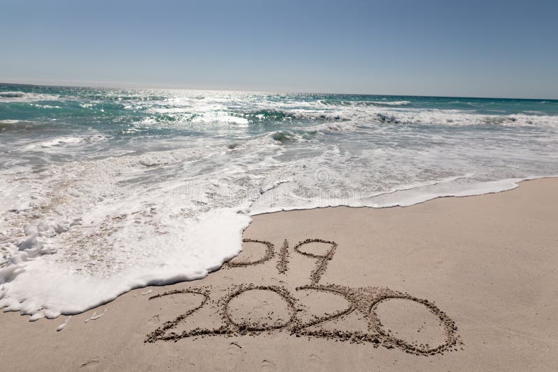 Vacances plage 2020 dans le sable photos libres de droits Vacances plage 2020 dans le sable photos libres de droits