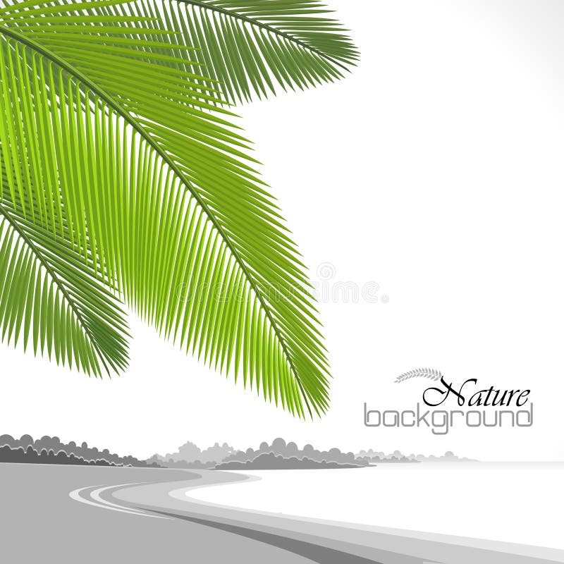 Vacances sur la plage d'Hawaï illustration de vecteur Vacances sur la plage d'Hawaï illustration de vecteur