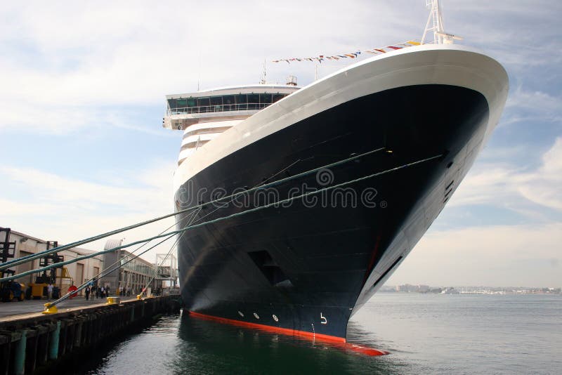Vacation Ocean Liner Cruise Ship royalty free stock photo Vacation Ocean Liner Cruise Ship royalty free stock photo