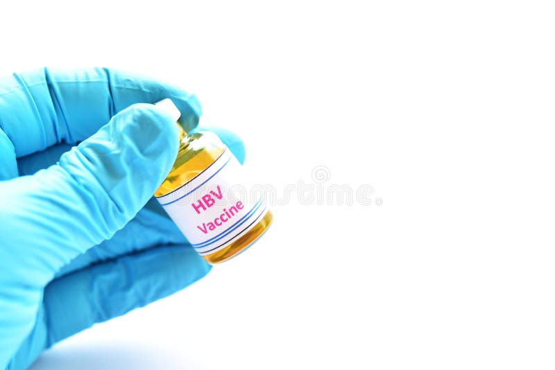 Vacina do vírus da hepatite B fotos de stock Vacina do vírus da hepatite B fotos de stock