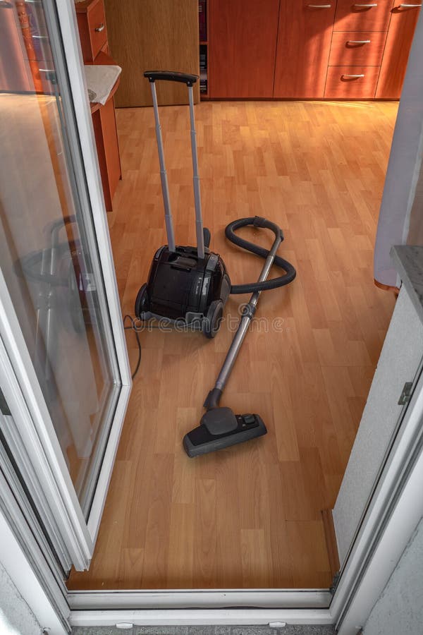Vacuum Cleaner in Living Room Stock Image Image of concept, clean