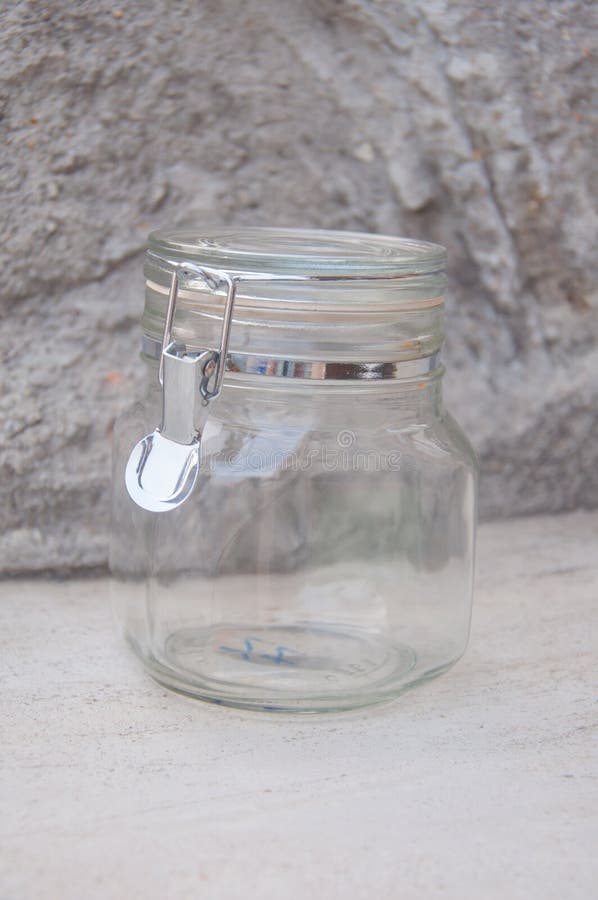 Vacuum Glass Jar stock image. Image of clean, glass, container 47222595