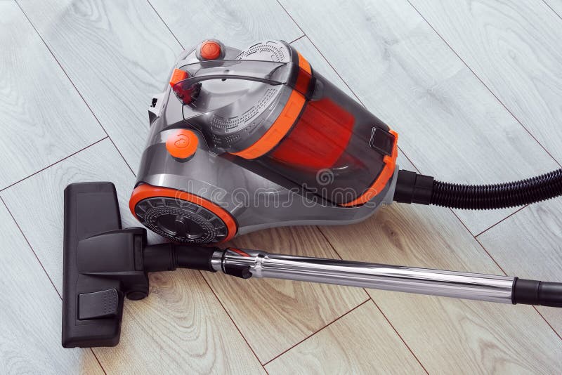 Vacuum Orange Cleaner Gray Laminate Stock Photos Free & RoyaltyFree