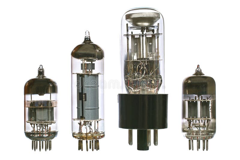 Vacuum radio tubes