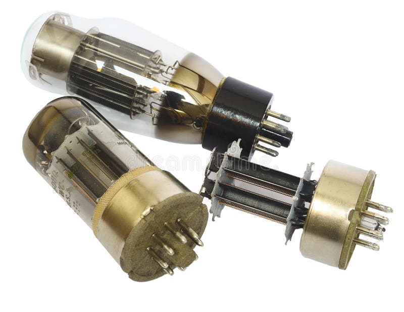 Vacuum tubes stock photo. Image of valve, device, style 37785442