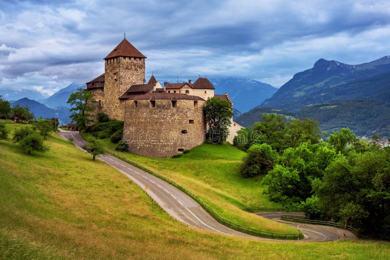 Castle Lichtenstein, Germany Stock Image - Image of magic ...