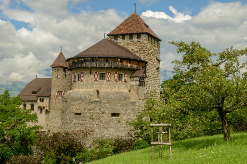 Vaduz Castle the Official Residence of the Prince at Liechtenstein ...
