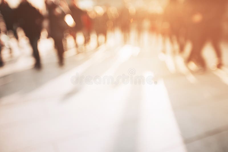 Vage achtergrond van onherkenbare personen stock foto Vage achtergrond van onherkenbare personen stock foto