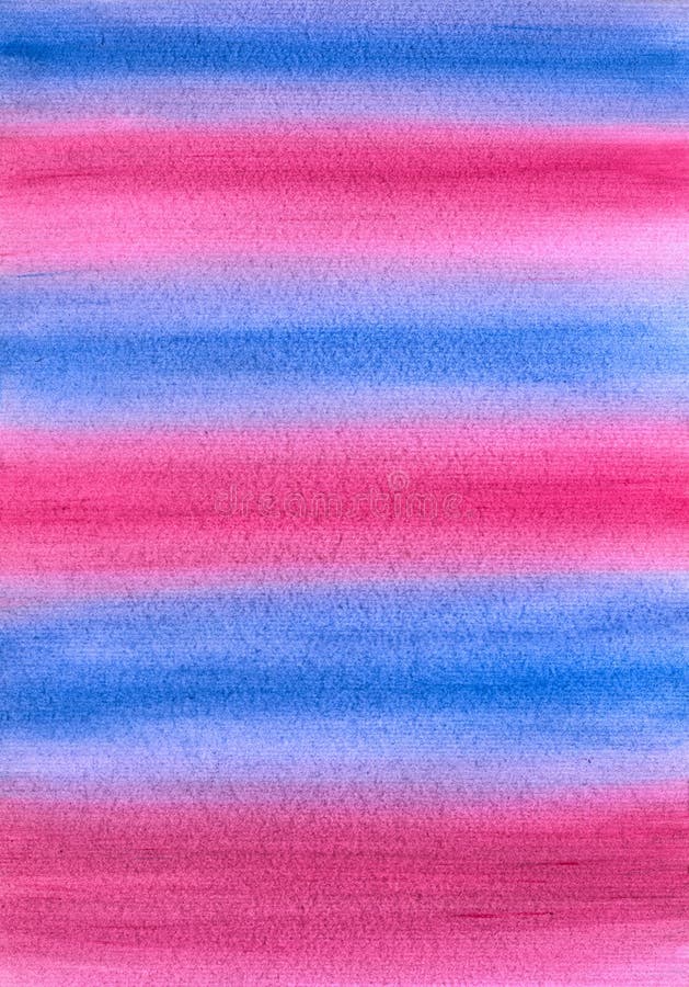 Vagos azules y rosados de la acuarela a mano rayada de la pendiente abstracta libre illustration Vagos azules y rosados de la acuarela a mano rayada de la pendiente abstracta libre illustration