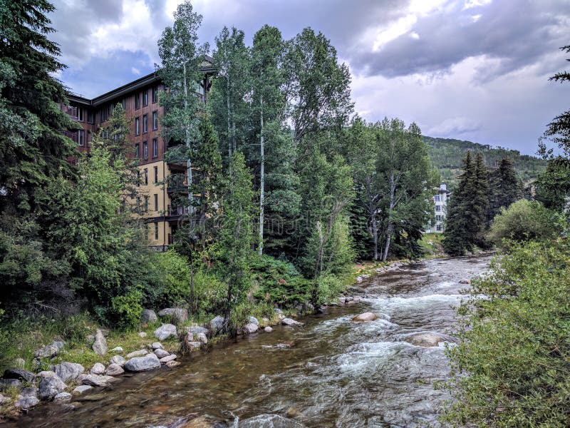 Vail Colorado arkivfoto Vail Colorado arkivfoto