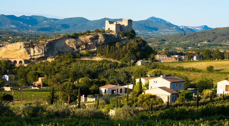 Vaison losu angeles Romaine w Francja zdjęcie stock Vaison losu angeles Romaine w Francja zdjęcie stock