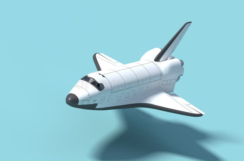 Vaivém espacial ilustração do vetor Vaivém espacial ilustração do vetor