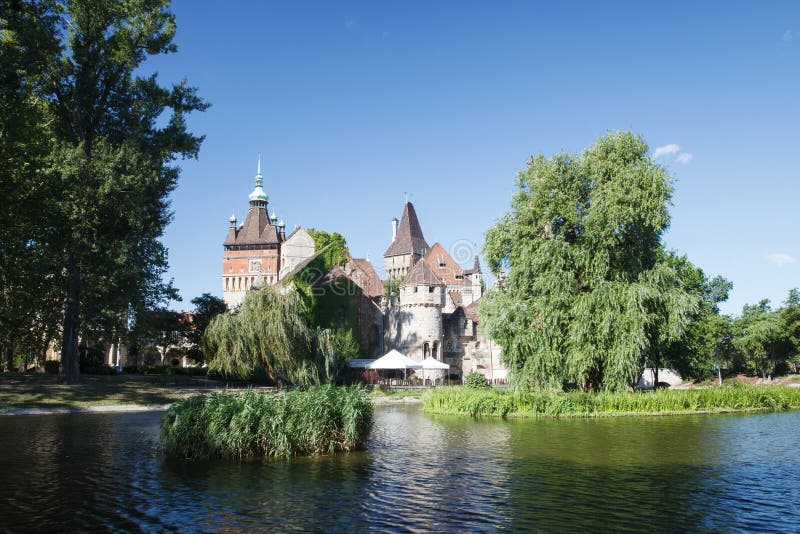 The Vajdahunyad castle, Budapest main city park