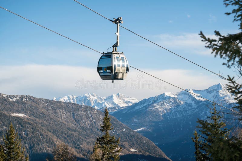 Val di Sole Pejo 3000, Pejo Fonti ski resort, Stelvio National Park, Trentino, Italy