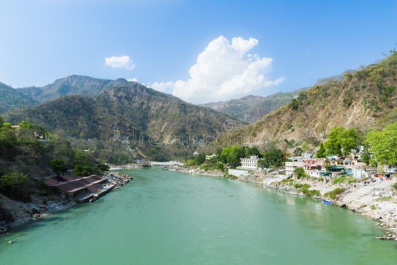 Vale de Rishikesh fotografia de stock Vale de Rishikesh fotografia de stock