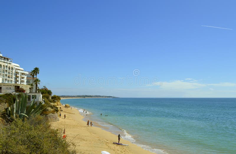 Vale Do Olival Beach Stock Image Image Of Portuguese 135633101