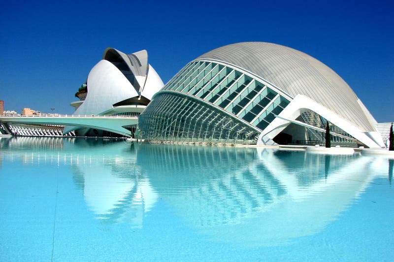 Valencia, City of arts stock photo Valencia, City of arts stock photo