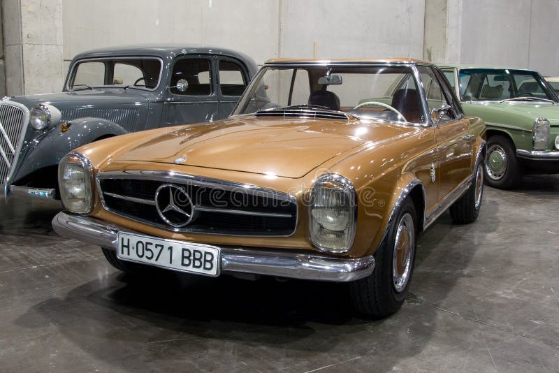 Valencia Classic Car Show editorial image. Image of spain 16712730