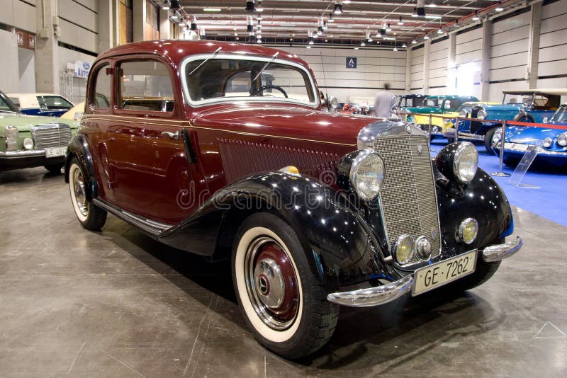 Valencia Classic Car Show editorial stock image. Image of rare 16713254