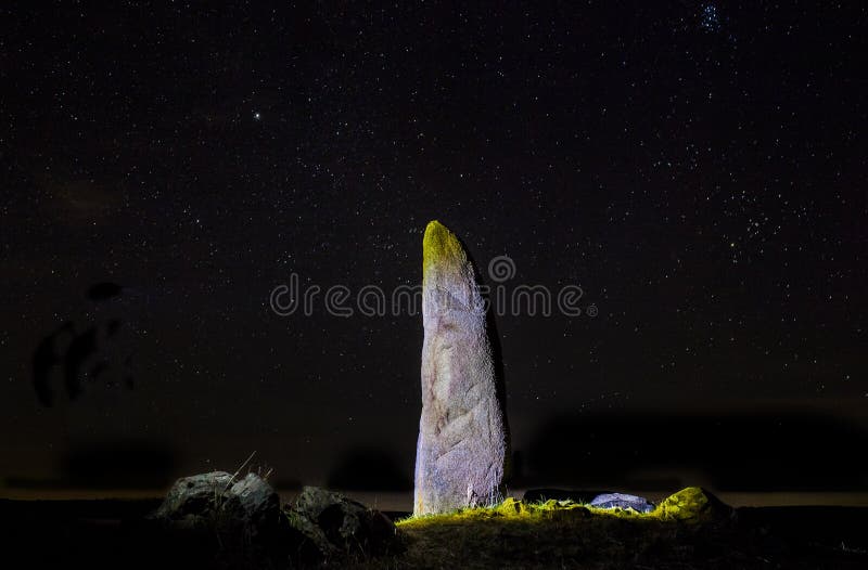 Valencia del Ventoso Menhir del Rabano or Radish Menhir