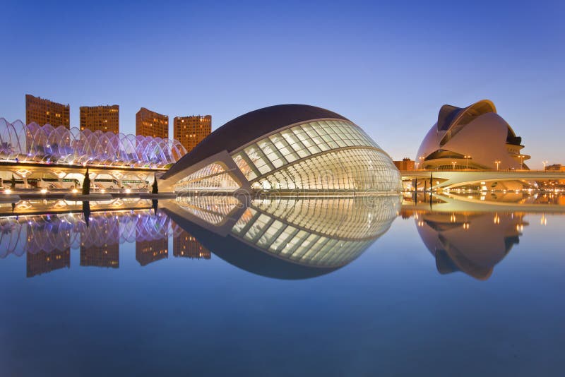 Valencia S City of Arts and Science Museum Editorial Image Image of